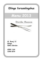 Menu 2013 - Ellinge