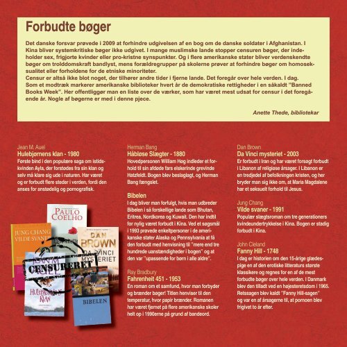 Forbudte bøger