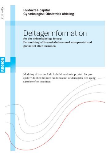 Deltagerinformation - Hvidovre Hospital