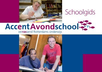 Schoolgids - Accent Avondschool