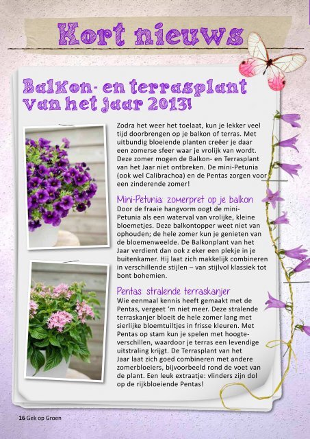 Online magazine - Tuincentrum Uit het Broek