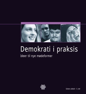 Demokrati i praksis - Dansk Ungdoms Fællesråd