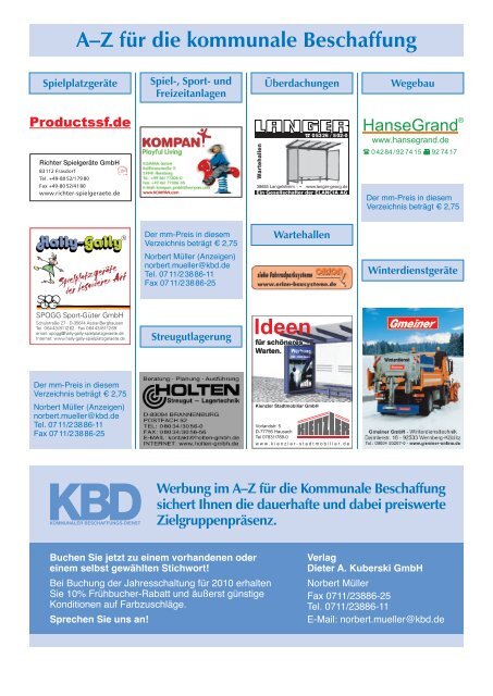 AUTOGRAMM - Kommunaler Beschaffungsdienst, KBD, Gemeinden ...