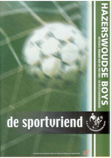 Redactie - Hazerswoudse Boys