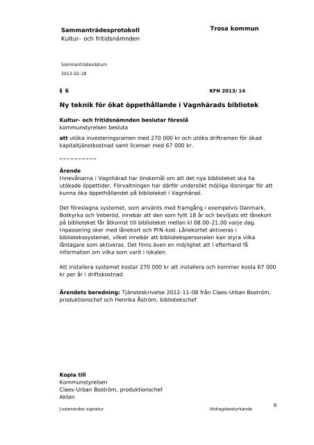 Protokoll KFN 2013-02-28.pdf - Trosa kommun