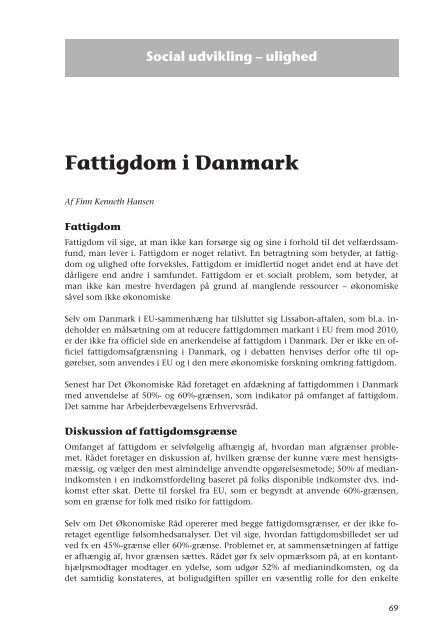 Download rapport - Center for Alternativ Samfundsanalyse