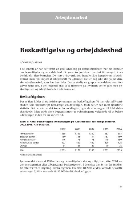 Download rapport - Center for Alternativ Samfundsanalyse