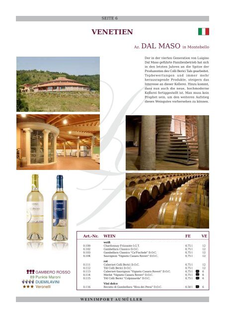 WEINKATALOG AUMÜLLER 2013/14