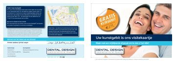 Download de folder van Dental Design