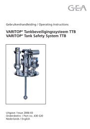 VARITOP® Tankbeveiligingssysteem TTB VARITOP® Tank Safety ...