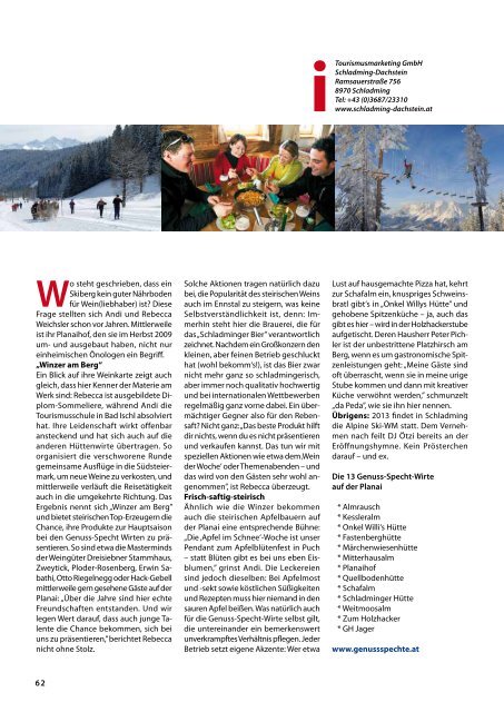 Steiermarkwein Ausgabe 3 - Winter 2009