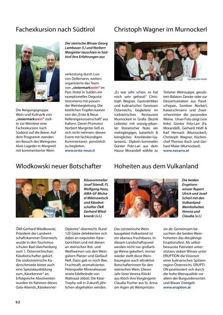 Steiermarkwein Ausgabe 3 - Winter 2009