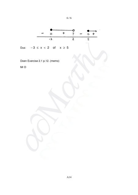 MODULE 14 : RASIONALE ONGELYKHEDE - AdMaths