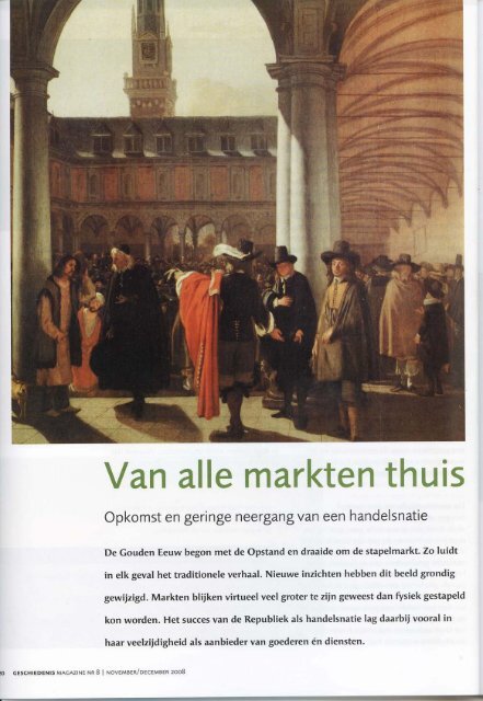 Van alle markten thuis