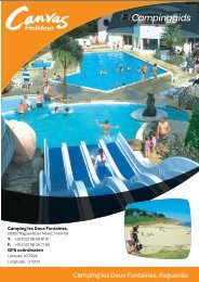 Camping Les Deux Fontaines - Canvas Holidays