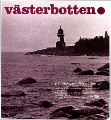 f - Västerbottens museum