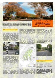 Oktober 2009 - Wijkplatform