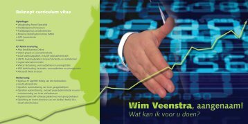 Wim Veenstra, aangenaam! - DeVe Administratie