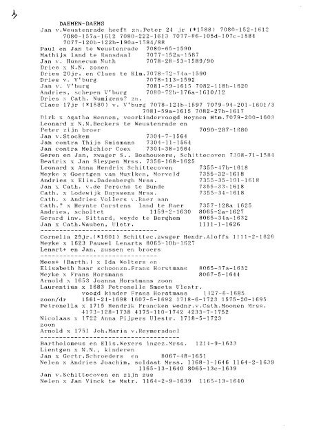 DAEMEN-DAEMS - Genealogie in Limburg