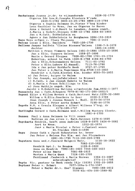 DAEMEN-DAEMS - Genealogie in Limburg