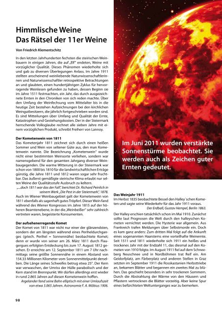 Steiermarkwein Ausgabe 9 - Sommer 2011