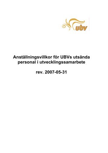 5 Avbrytande av volontrens arbete i samarbetsorganisationen