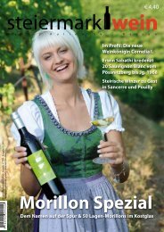 Steiermarkwein Ausgabe 10 - Herbst 2011