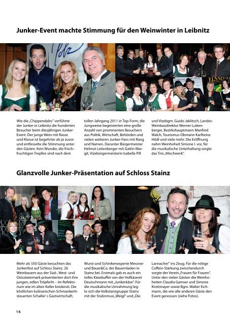 Steiermarkwein Ausgabe 11 - Winter 2011