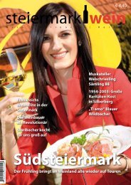 Steiermarkwein Ausgabe 12 - Frühjahr 2012