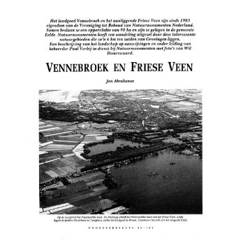 VENNEBROEK EN FRIESE VEEN - Noorderbreedte