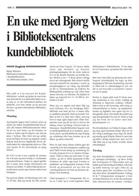 SEPTEMBER - Bibliotekarforbundet