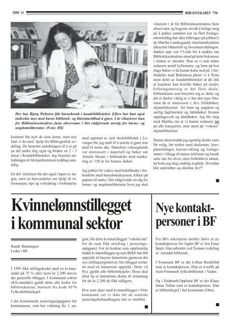 SEPTEMBER - Bibliotekarforbundet