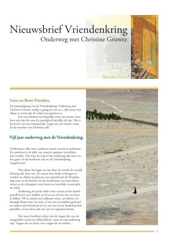 Nieuwsbrief 10 voorjaar 2013 - Iona Stichting