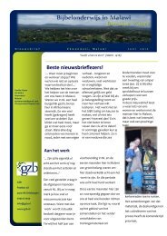 Nieuwsbrief juni 2012 - GZB