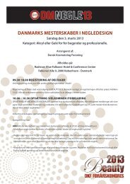Program og regler DM i Negle - dkfnet.dk
