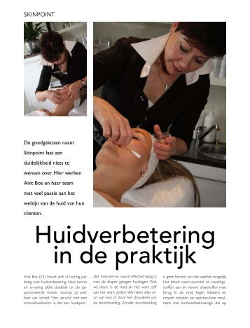 Huidverbetering in de praktijk - Skinpoint