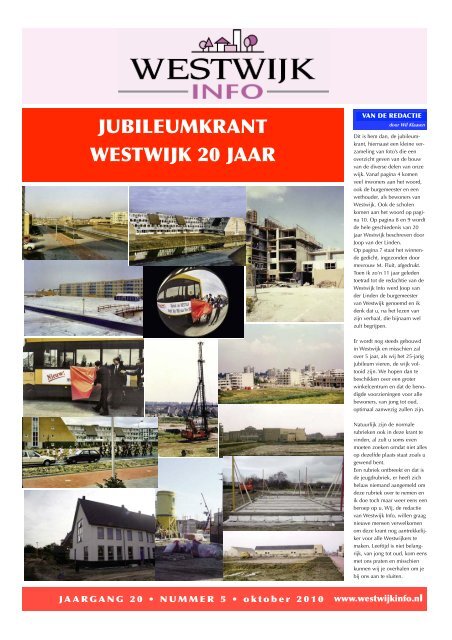 Westwijk Info - Wijkplatforms Amstelveen