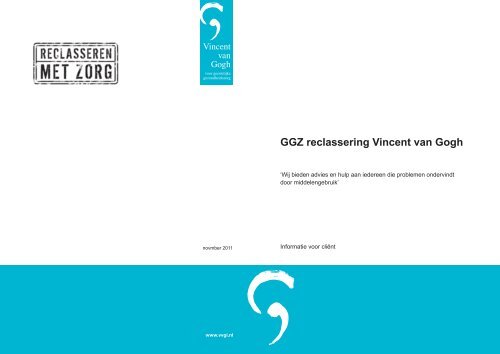 Klik hier voor de folder GGZ reclassering Vincent van Gogh