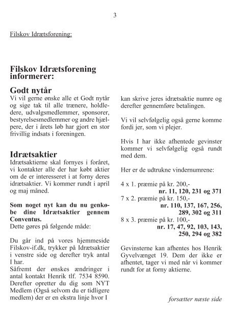 Info nr. 1 2011 - Filskov