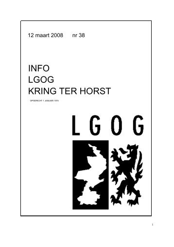 38 - LGOG Horst