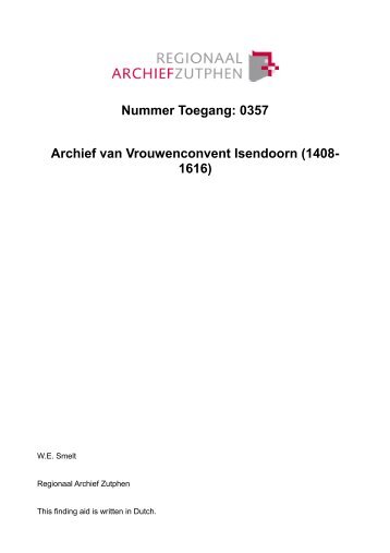 pdf (134,56 kb) - Regionaal Archief Zutphen