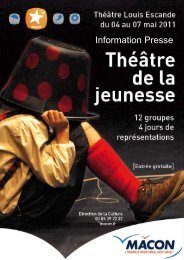 DP THEATRE DE LA JEUNESSE (pdf - 712,81 ko) - Mâcon