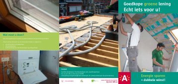 Goedkope groene lening Echt iets voor u! - EcoHuis Antwerpen ...