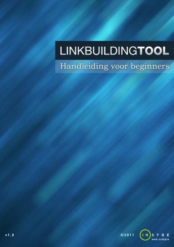 Handleiding Linkbuilding Tool (pdf)