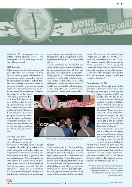 GIS-Magazine 01-2012. - StrateGis