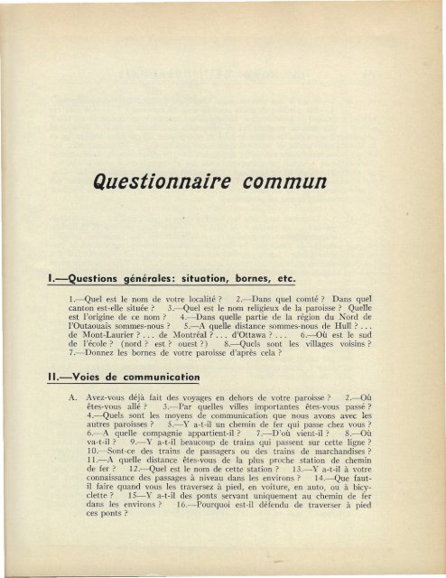 Géographie et Histoire locales