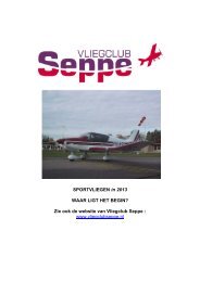 informatie-map - Vliegclub Seppe