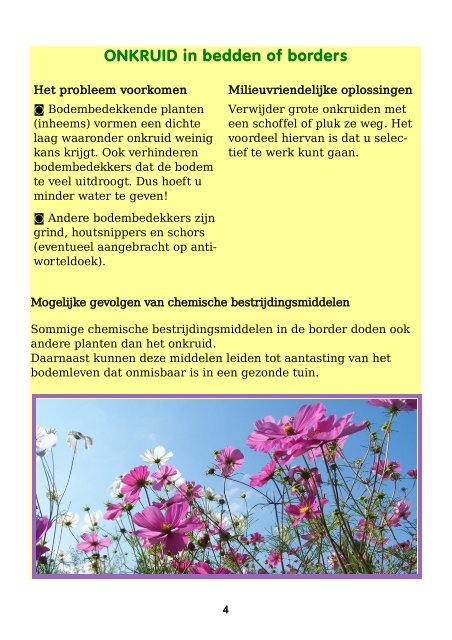 Tuinier wijzer - Haags Milieucentrum