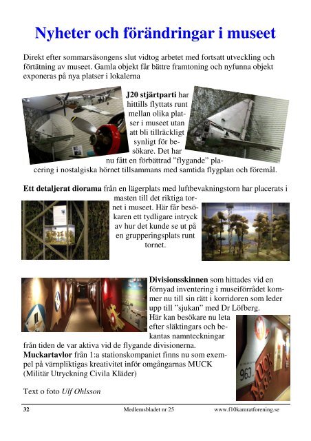 Medlemsblad nr 25-master - Ängelholms Flygmuseum