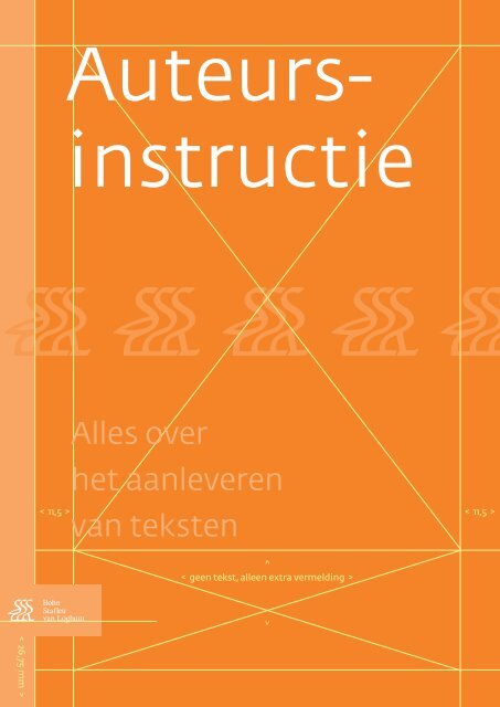 Auteursinstructie - Bohn Stafleu van Loghum